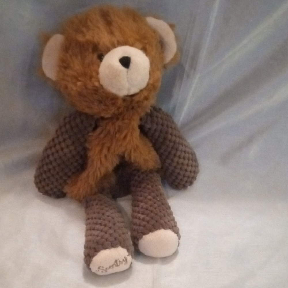 Cozy Scentsy Buddy Brown and Tan Stuffed Bear